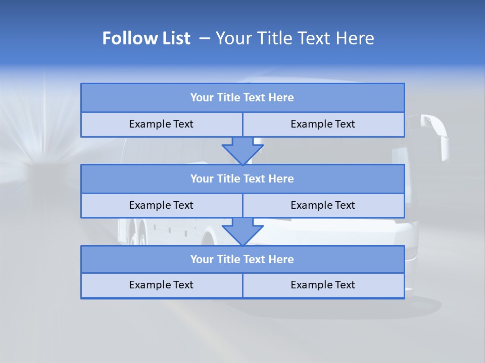 Road Street Motorway PowerPoint Template