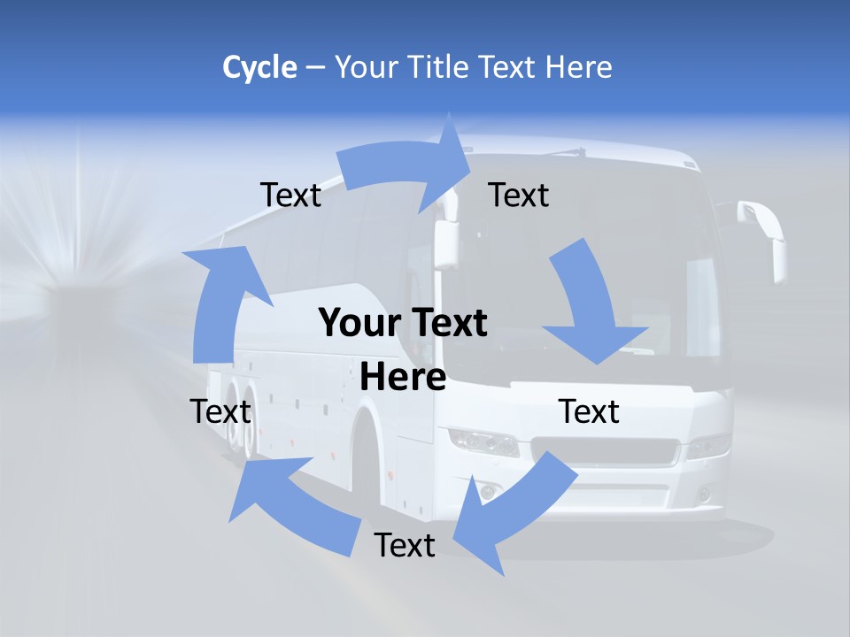 Road Street Motorway PowerPoint Template