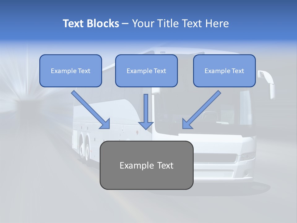 Road Street Motorway PowerPoint Template