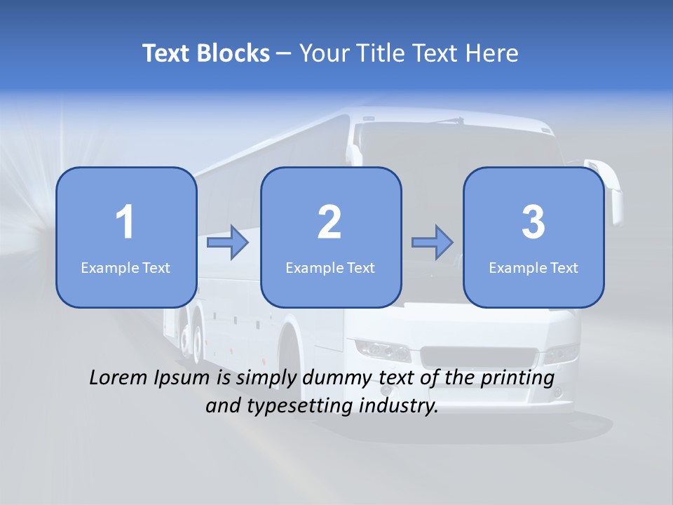 Road Street Motorway PowerPoint Template