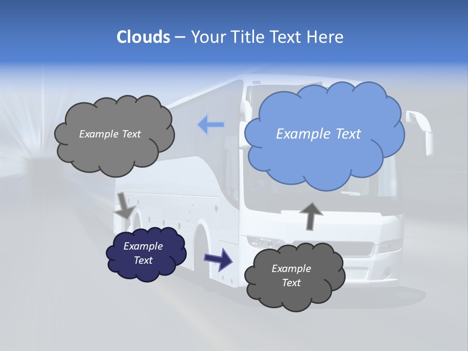 Road Street Motorway PowerPoint Template