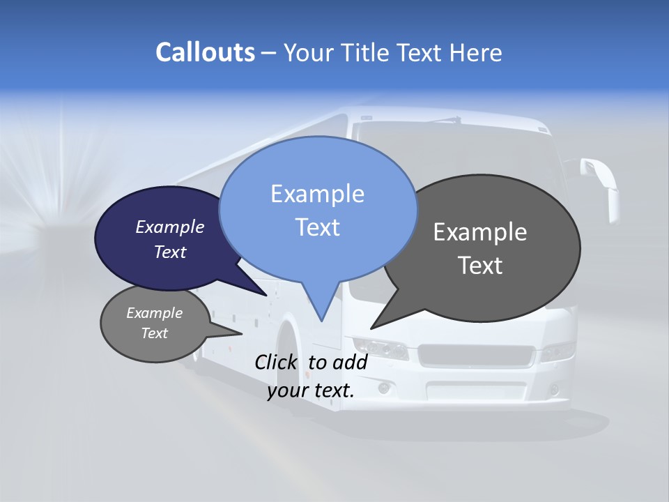 Road Street Motorway PowerPoint Template