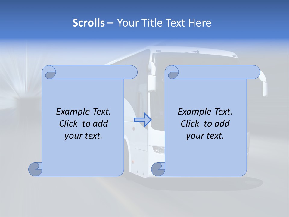 Road Street Motorway PowerPoint Template