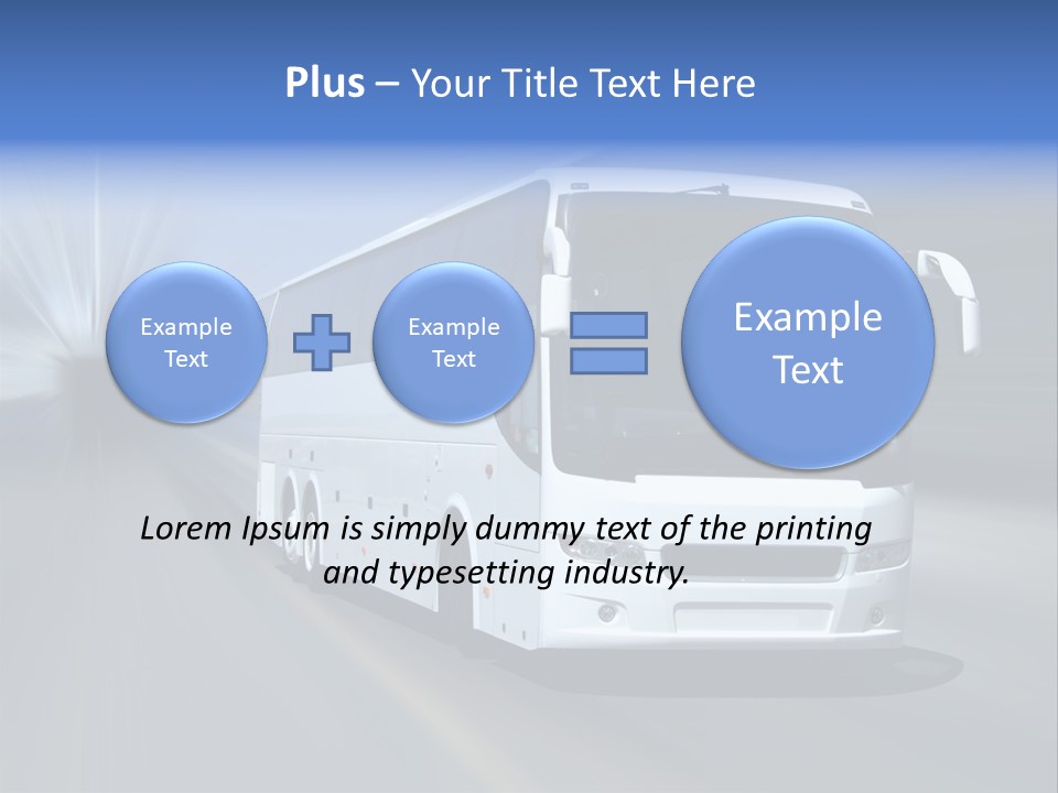 Road Street Motorway PowerPoint Template