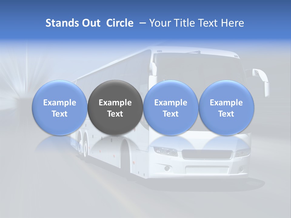 Road Street Motorway PowerPoint Template