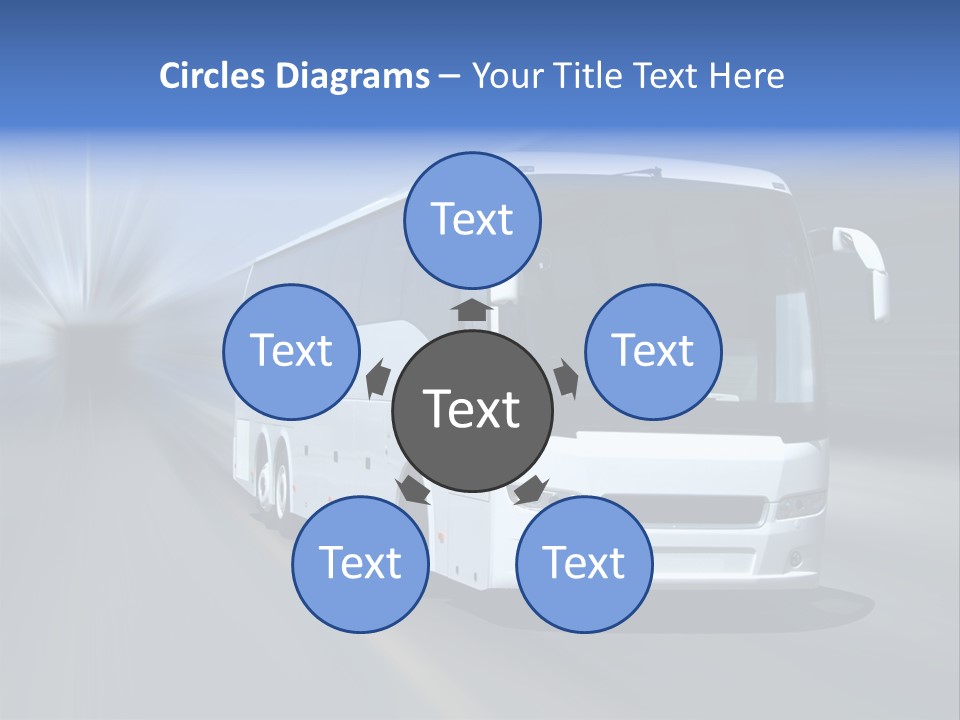 Road Street Motorway PowerPoint Template