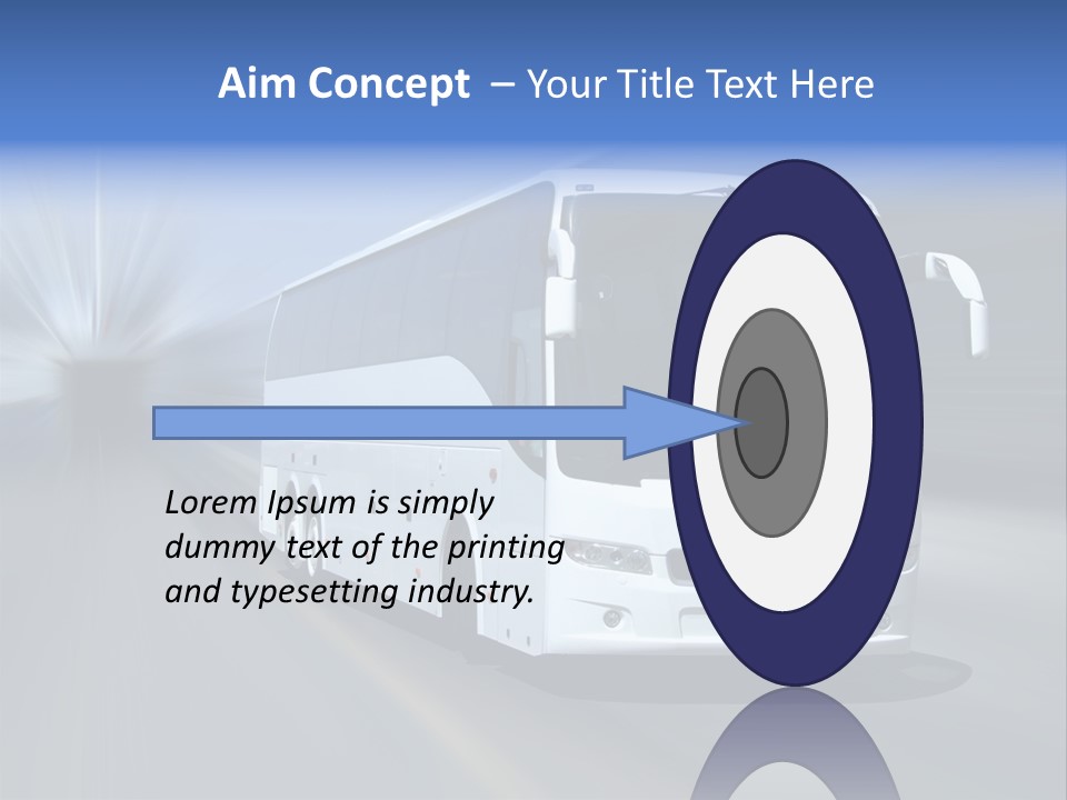 Road Street Motorway PowerPoint Template
