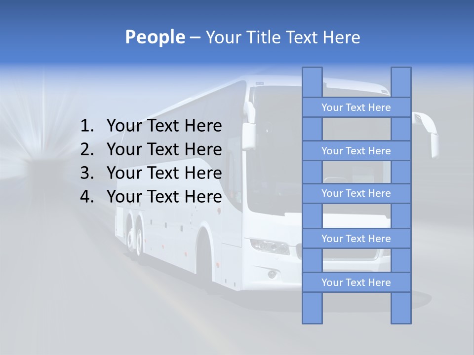 Road Street Motorway PowerPoint Template