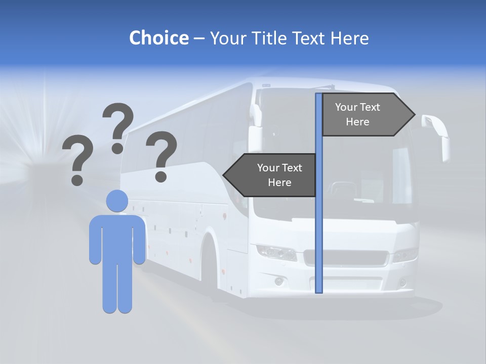 Road Street Motorway PowerPoint Template