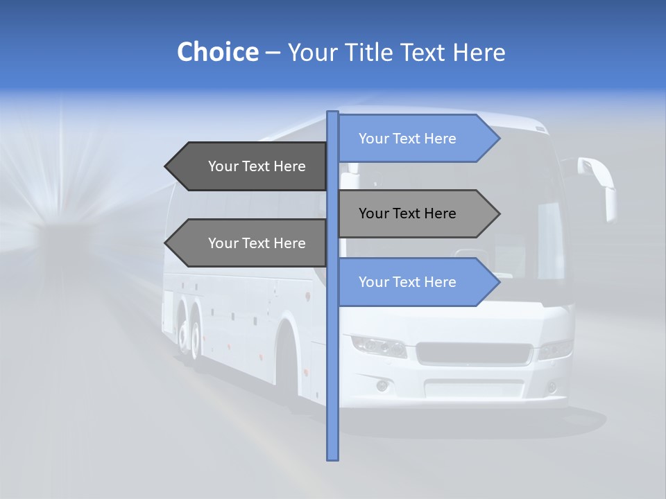 Road Street Motorway PowerPoint Template