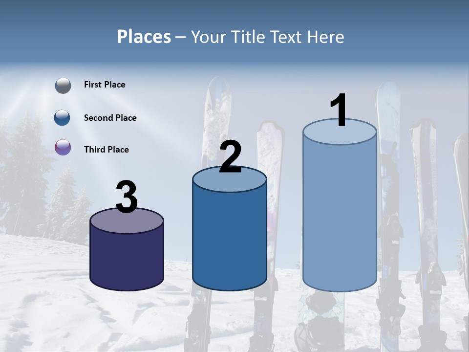 Glide Snow Sport PowerPoint Template