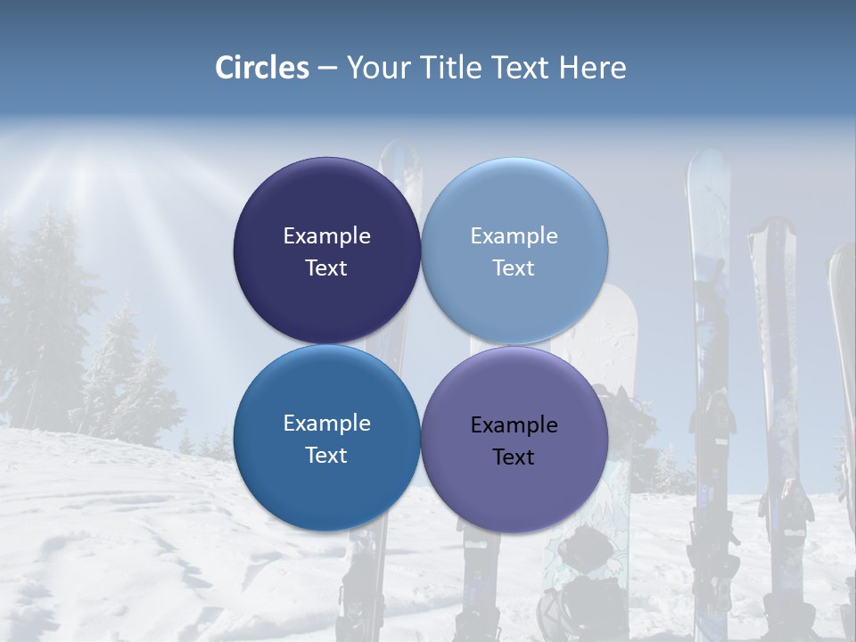 Glide Snow Sport PowerPoint Template