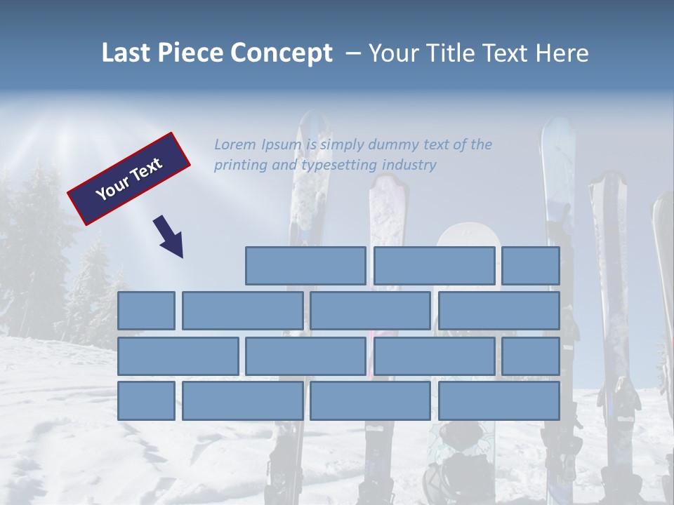 Glide Snow Sport PowerPoint Template