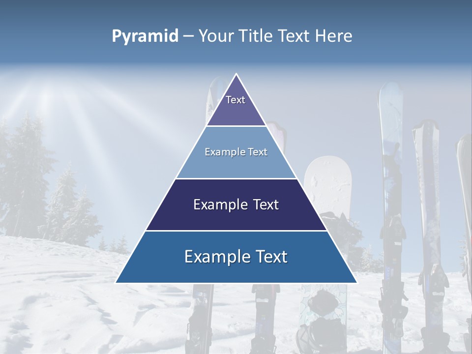 Glide Snow Sport PowerPoint Template