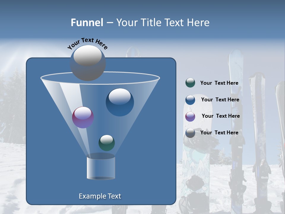 Glide Snow Sport PowerPoint Template