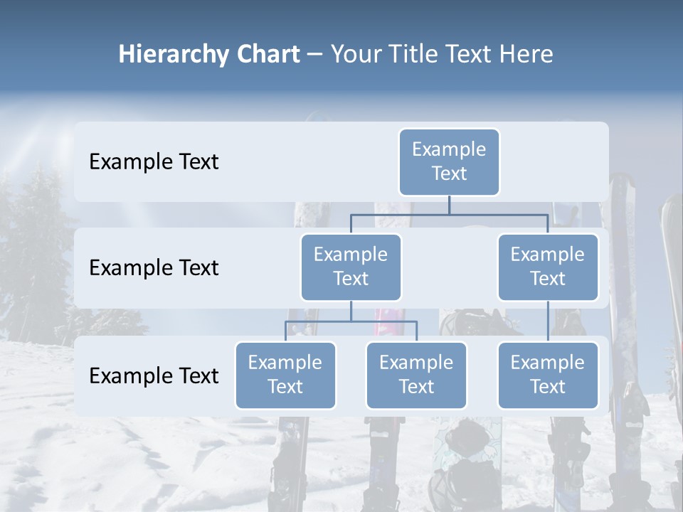 Glide Snow Sport PowerPoint Template