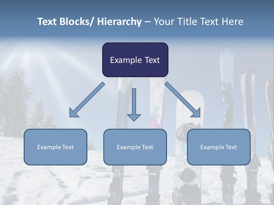 Glide Snow Sport PowerPoint Template