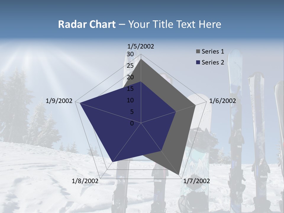 Glide Snow Sport PowerPoint Template