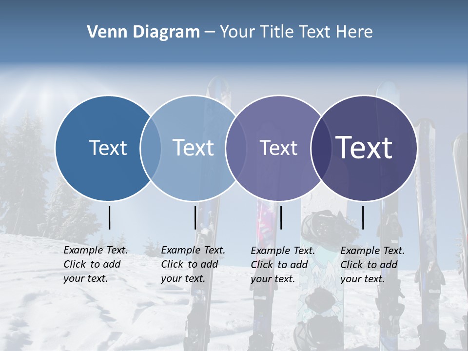 Glide Snow Sport PowerPoint Template