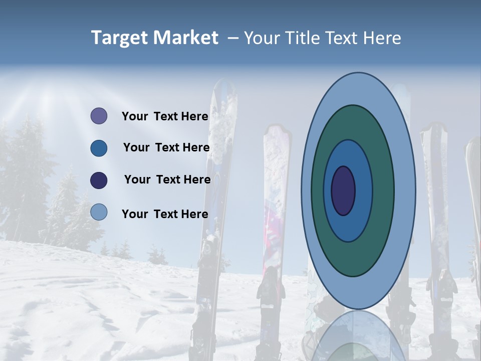 Glide Snow Sport PowerPoint Template