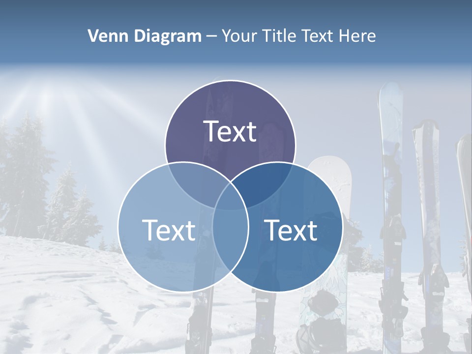 Glide Snow Sport PowerPoint Template