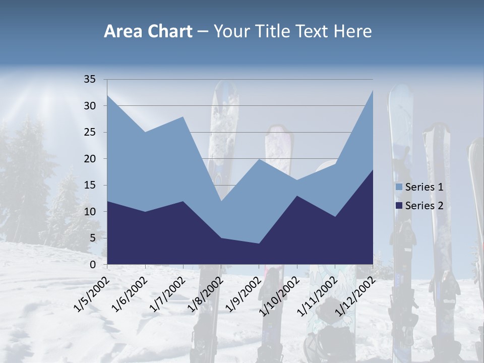 Glide Snow Sport PowerPoint Template