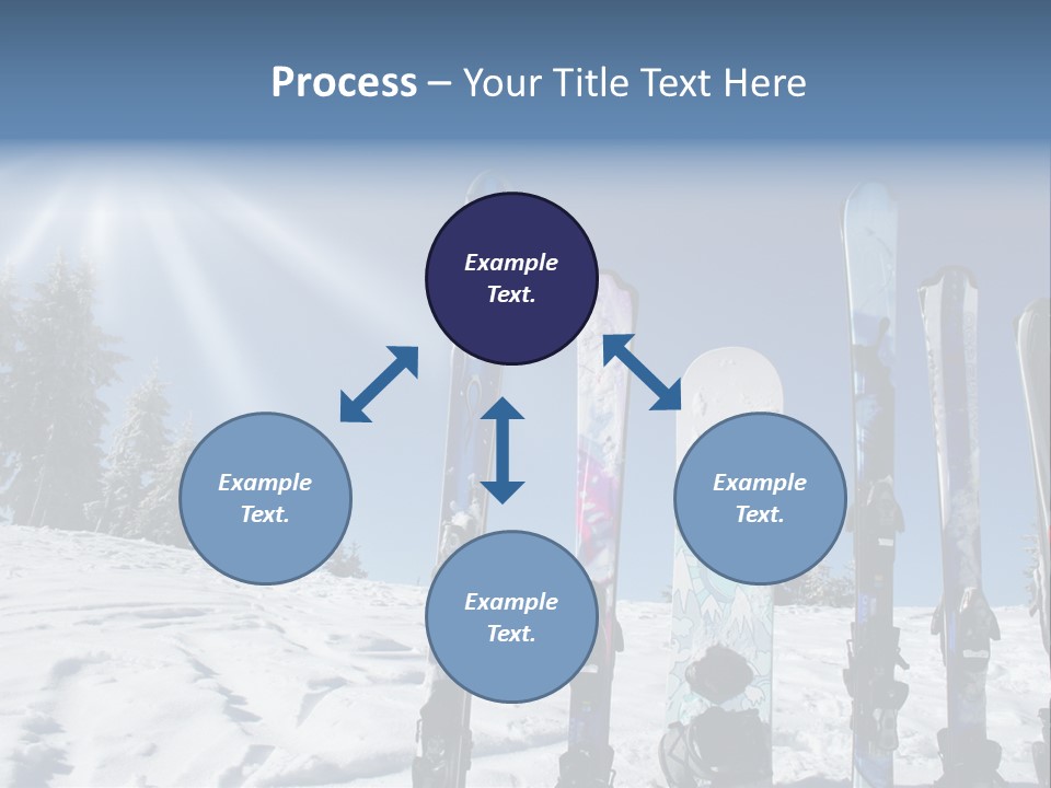 Glide Snow Sport PowerPoint Template