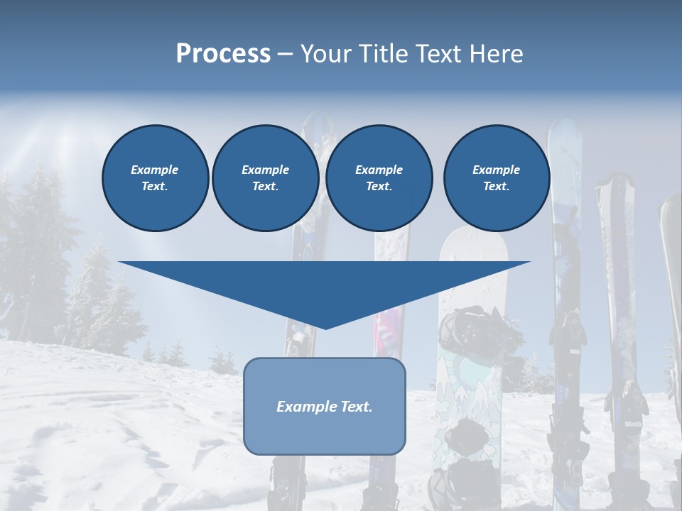 Glide Snow Sport PowerPoint Template