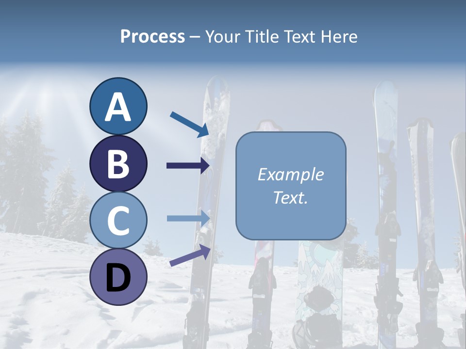 Glide Snow Sport PowerPoint Template