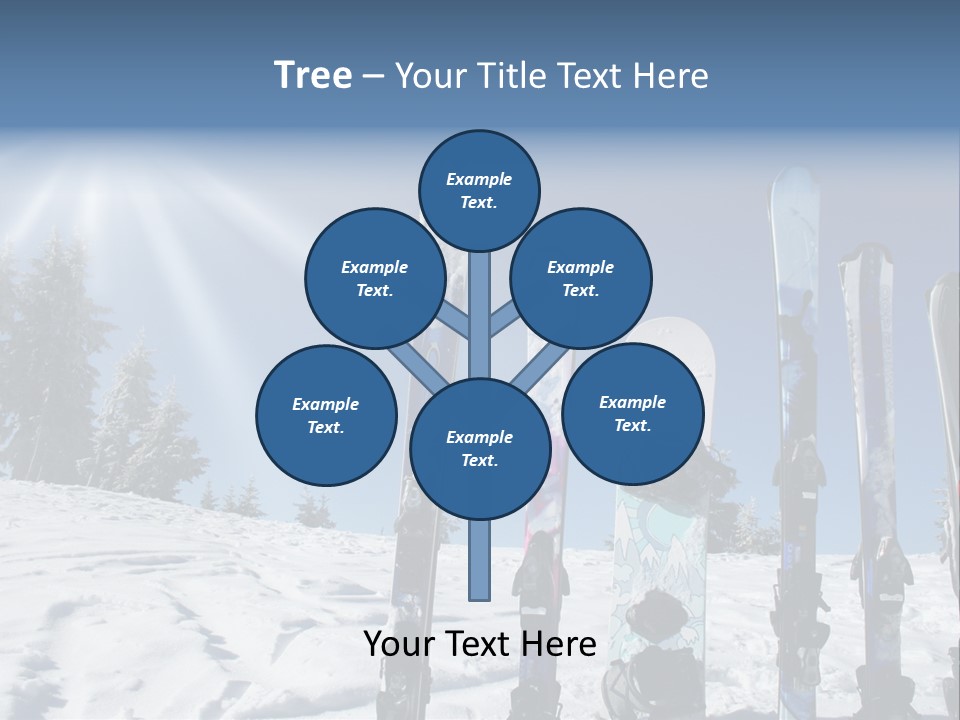 Glide Snow Sport PowerPoint Template