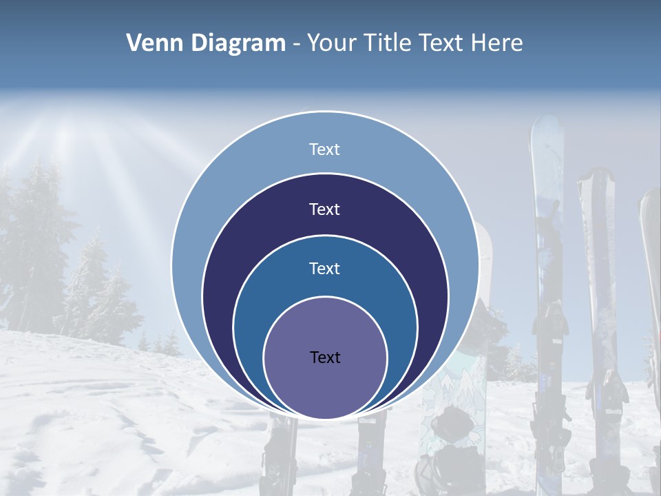 Glide Snow Sport PowerPoint Template