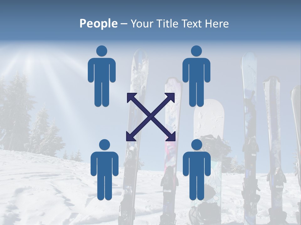 Glide Snow Sport PowerPoint Template