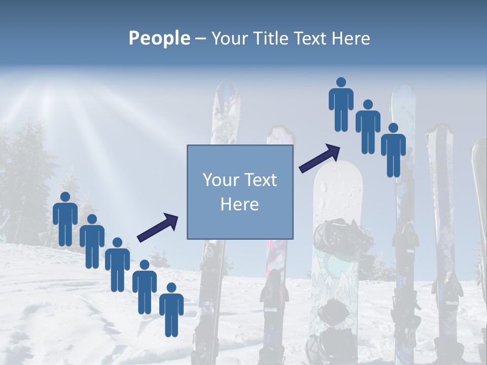 Glide Snow Sport PowerPoint Template