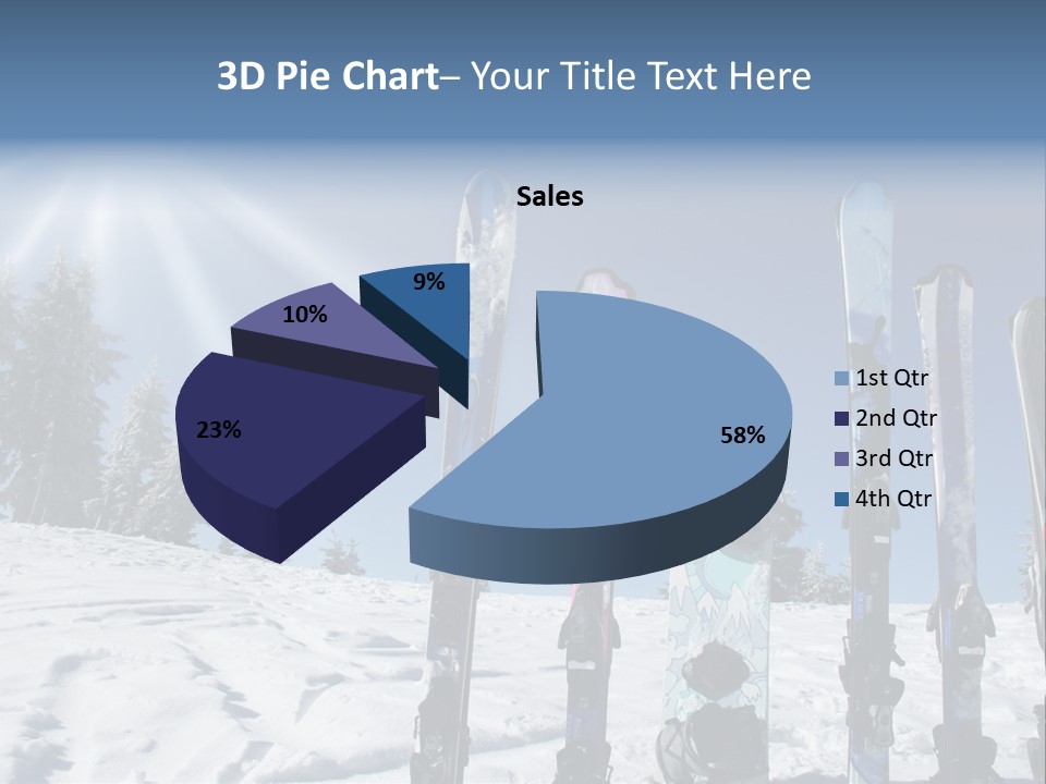 Glide Snow Sport PowerPoint Template