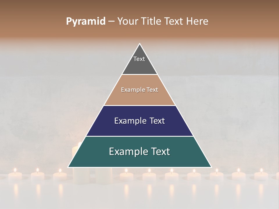 Flame Candle Wellness PowerPoint Template