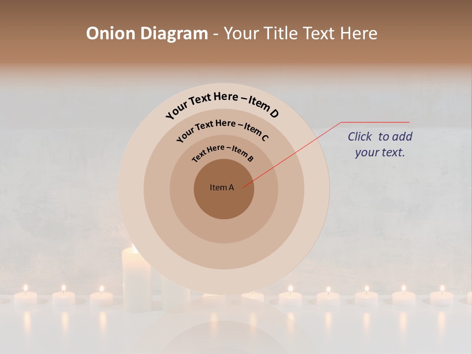 Flame Candle Wellness PowerPoint Template