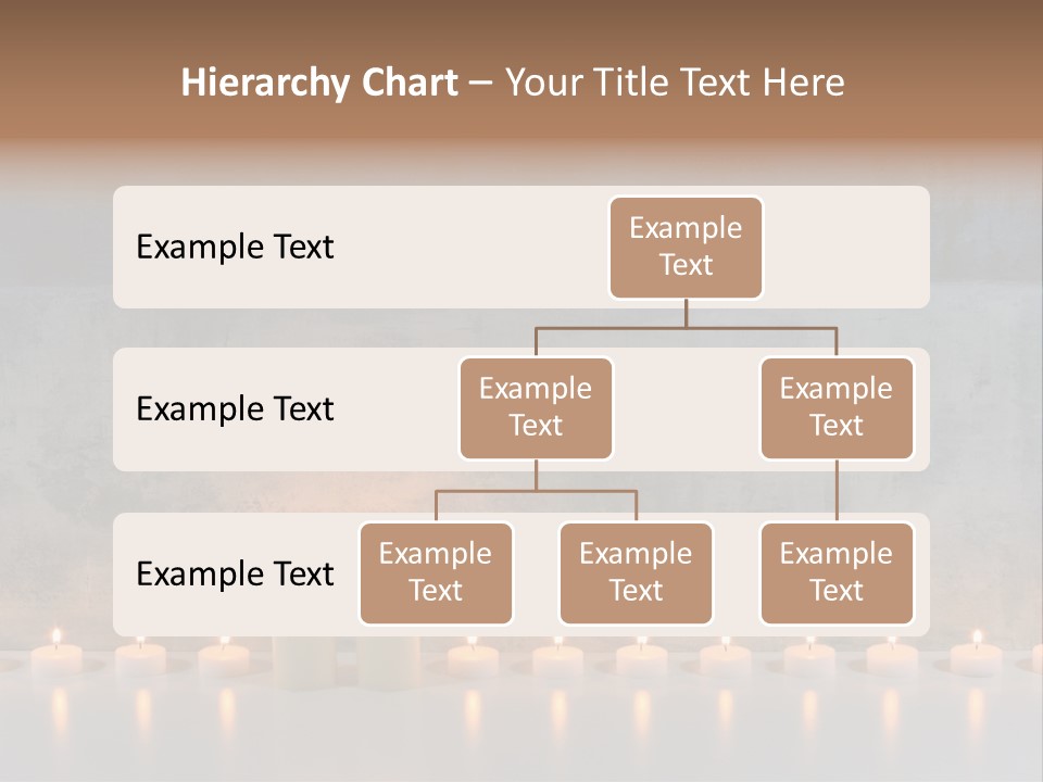 Flame Candle Wellness PowerPoint Template