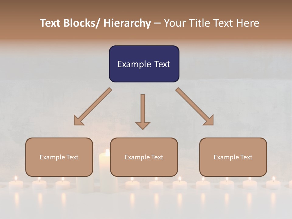 Flame Candle Wellness PowerPoint Template