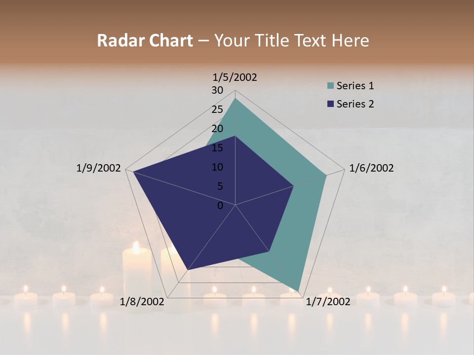 Flame Candle Wellness PowerPoint Template