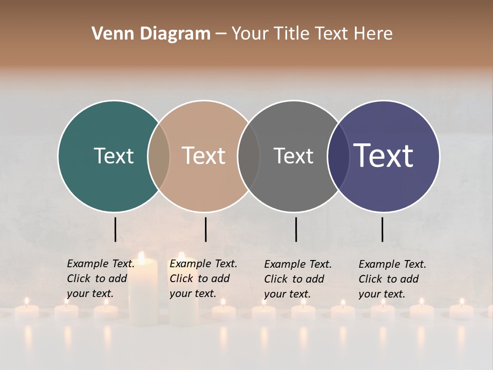 Flame Candle Wellness PowerPoint Template