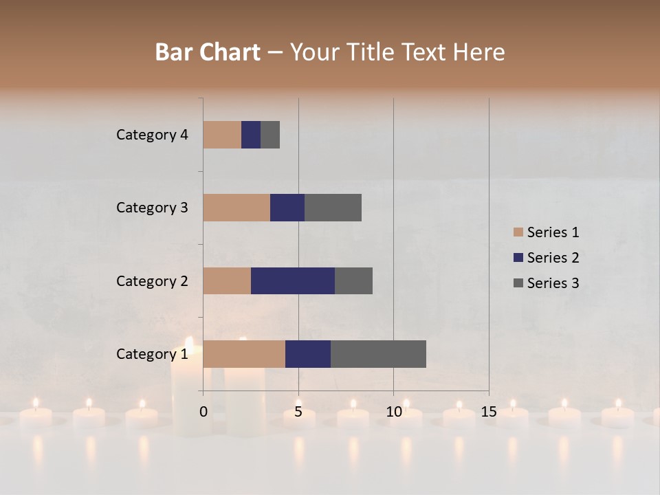 Flame Candle Wellness PowerPoint Template