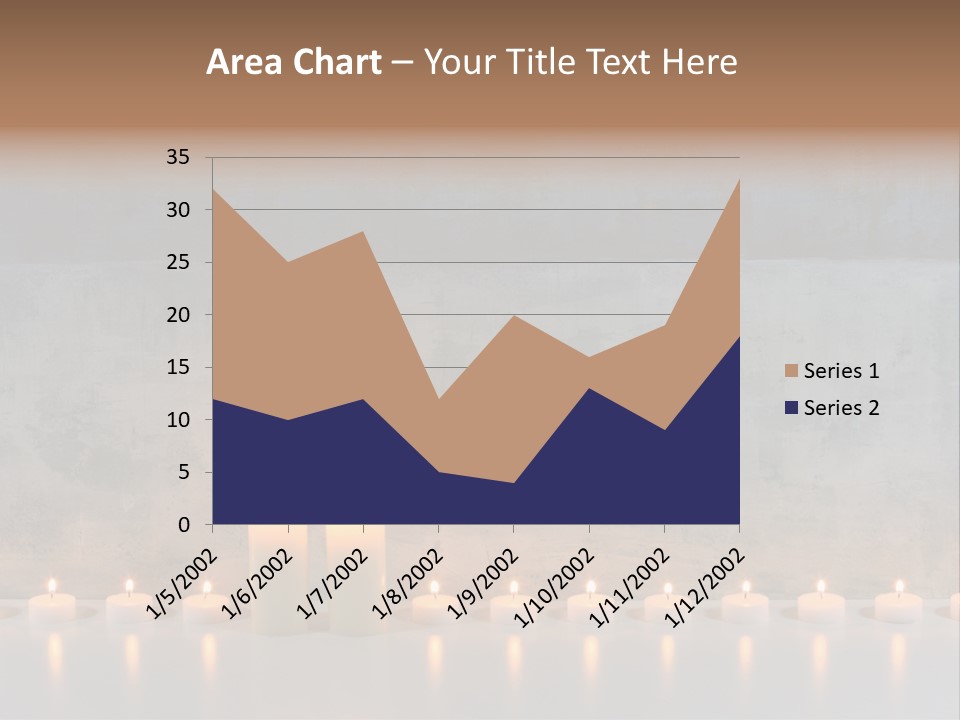 Flame Candle Wellness PowerPoint Template