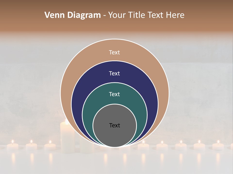 Flame Candle Wellness PowerPoint Template