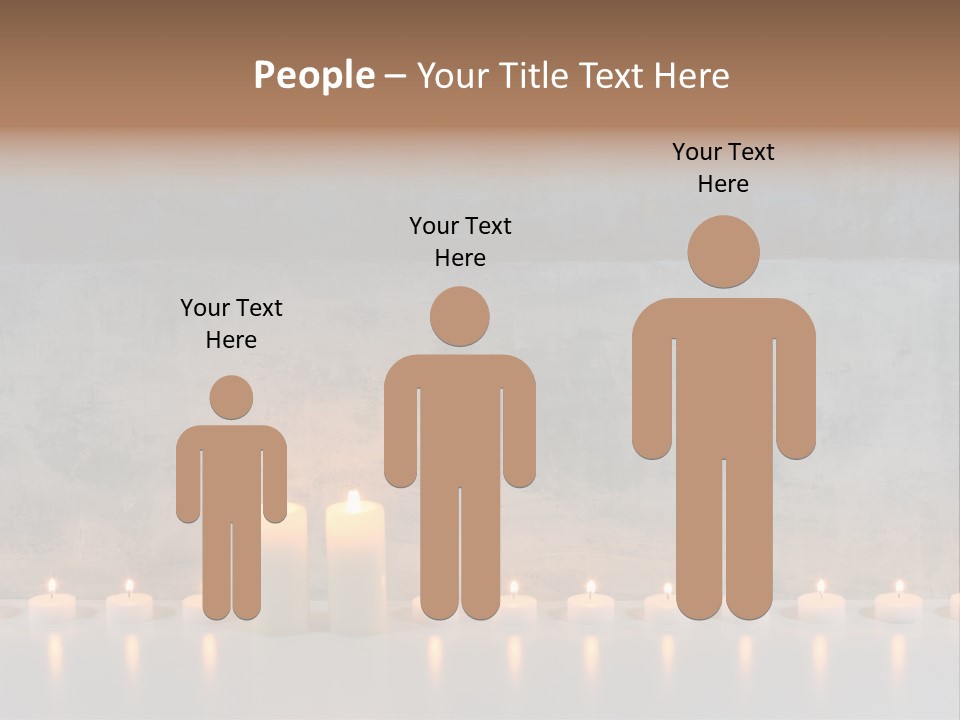 Flame Candle Wellness PowerPoint Template