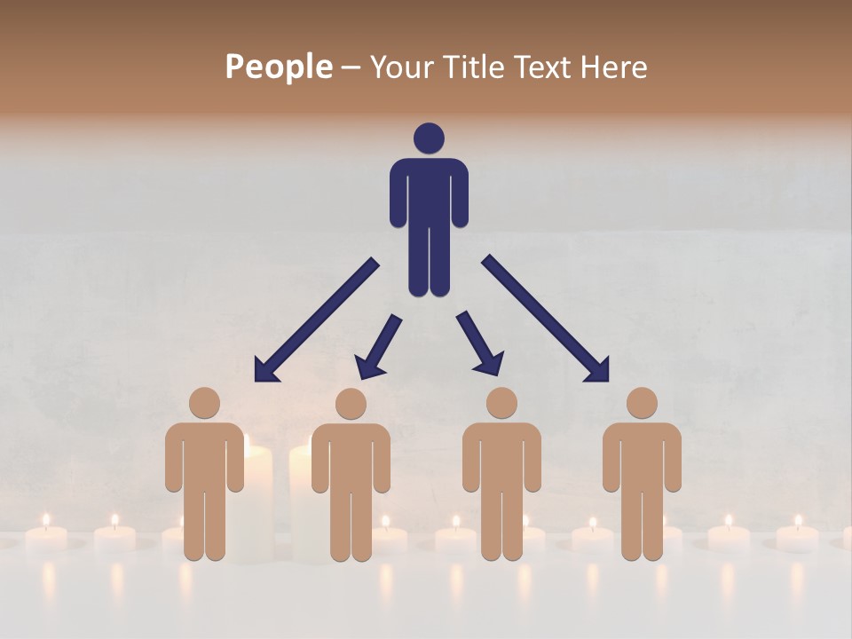 Flame Candle Wellness PowerPoint Template