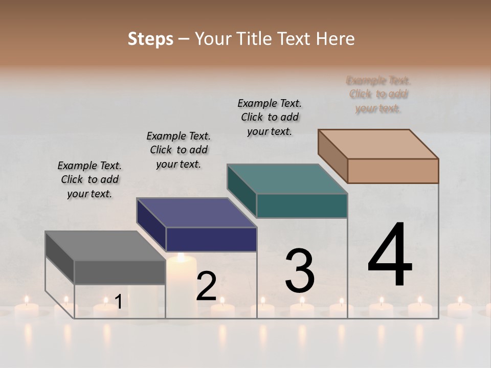 Flame Candle Wellness PowerPoint Template