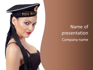 Sailor White Skin PowerPoint Template