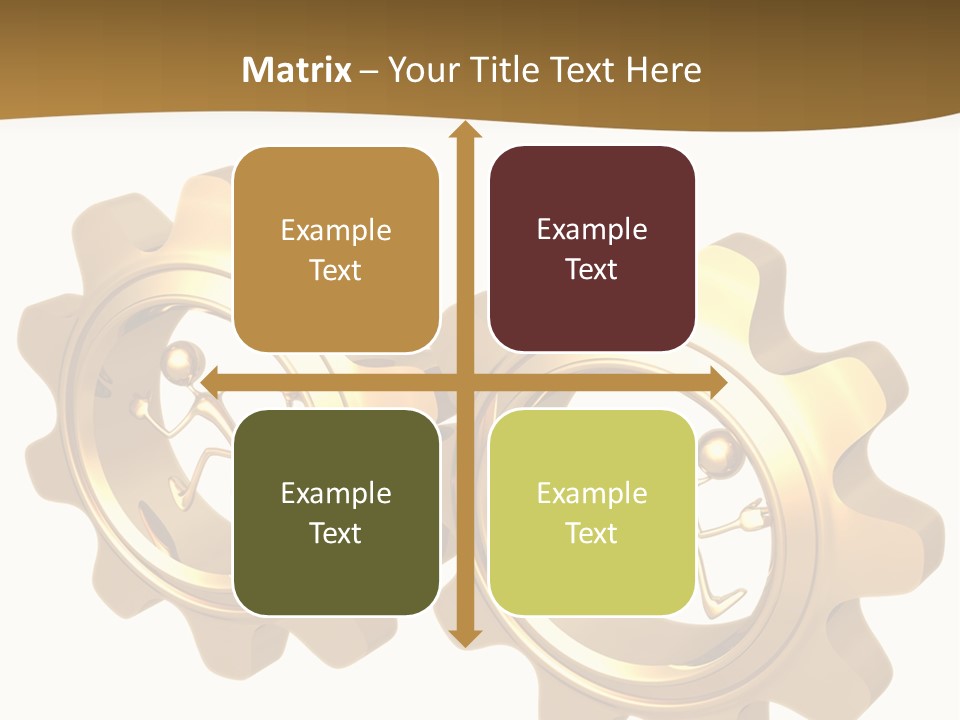 Machine Illustration Idiom PowerPoint Template