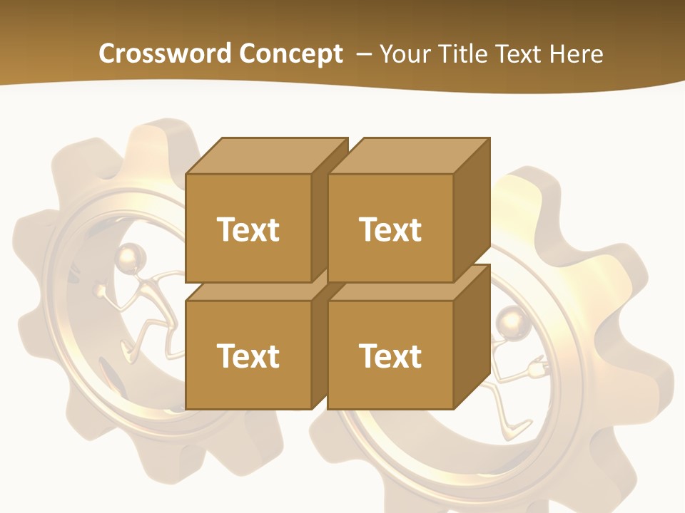 Machine Illustration Idiom PowerPoint Template