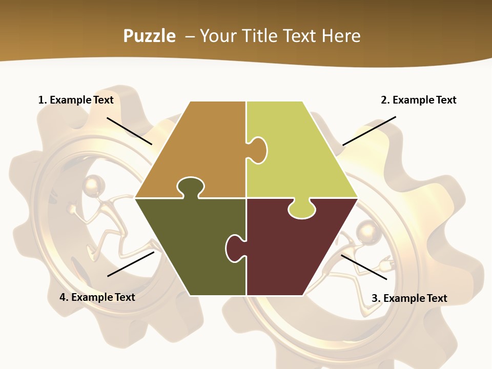 Machine Illustration Idiom PowerPoint Template